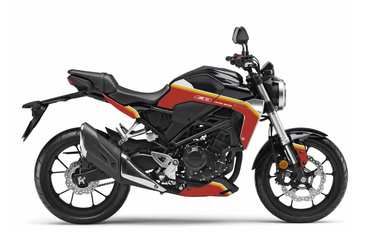 Kit Déco Honda CB125R & CB300R (2018-2023) — PIXIE, ROCK, REPLICA, CAMOUFLAGE, GRAFIX, LINE VINTAGE | Burn-Out-Design