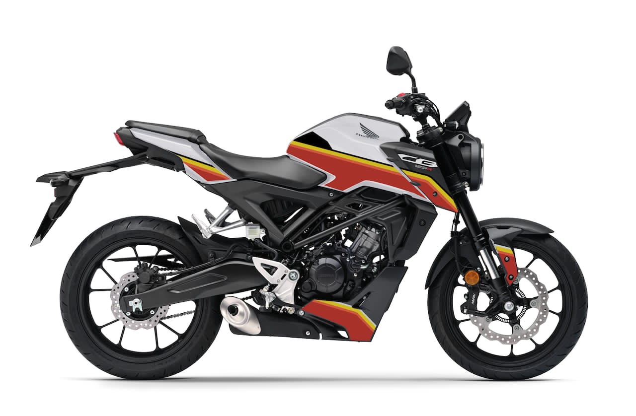 Kit Déco Honda CB125R & CB300R (2018-2023) — PIXIE, ROCK, REPLICA, CAMOUFLAGE, GRAFIX, LINE VINTAGE | Burn-Out-Design