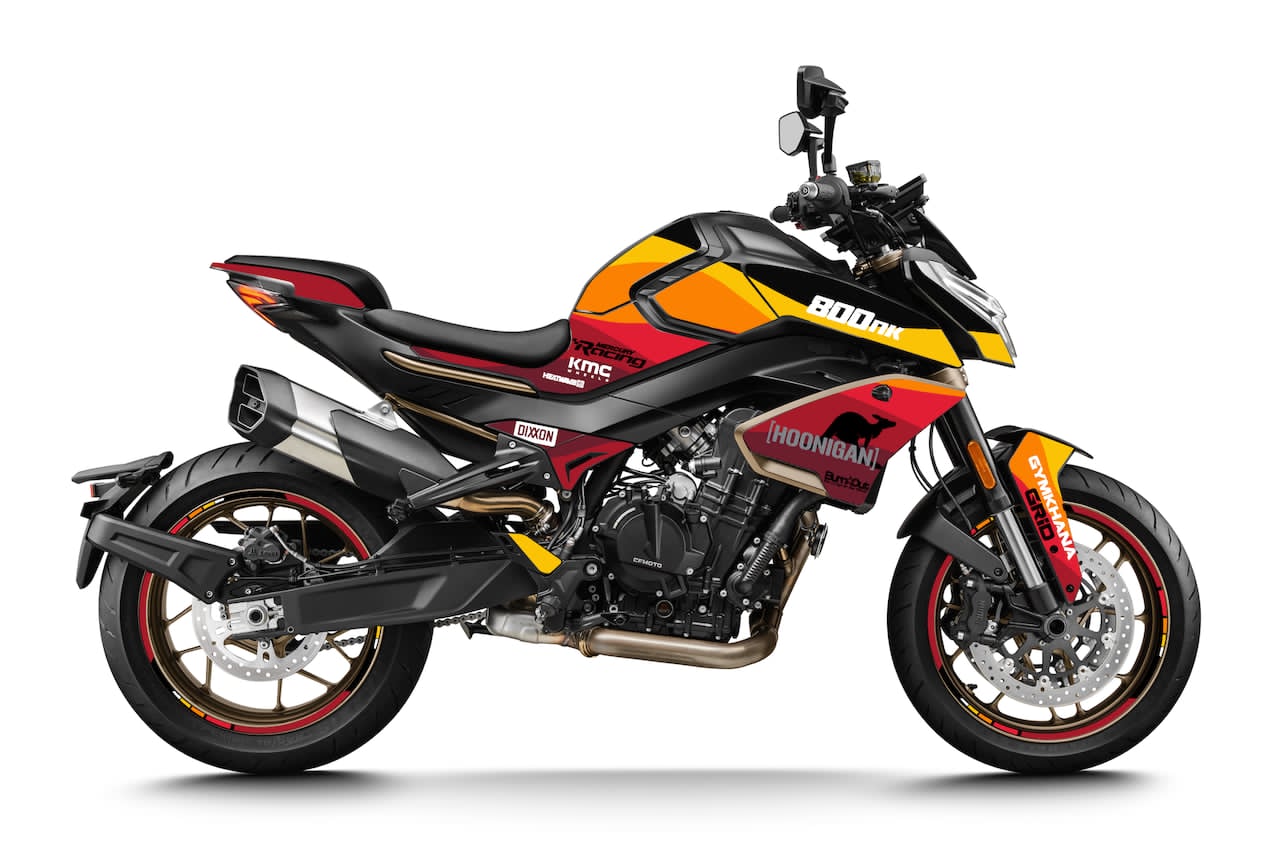 Kit Déco CF Moto 800 NK (2023+) – Stickers Naked Bike
