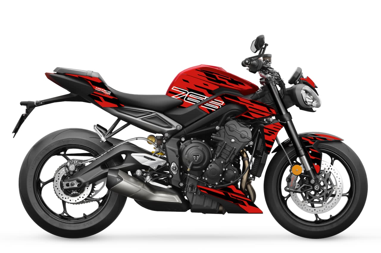 STREET TRIPLE (2020 - 2022) STICKERS FULL