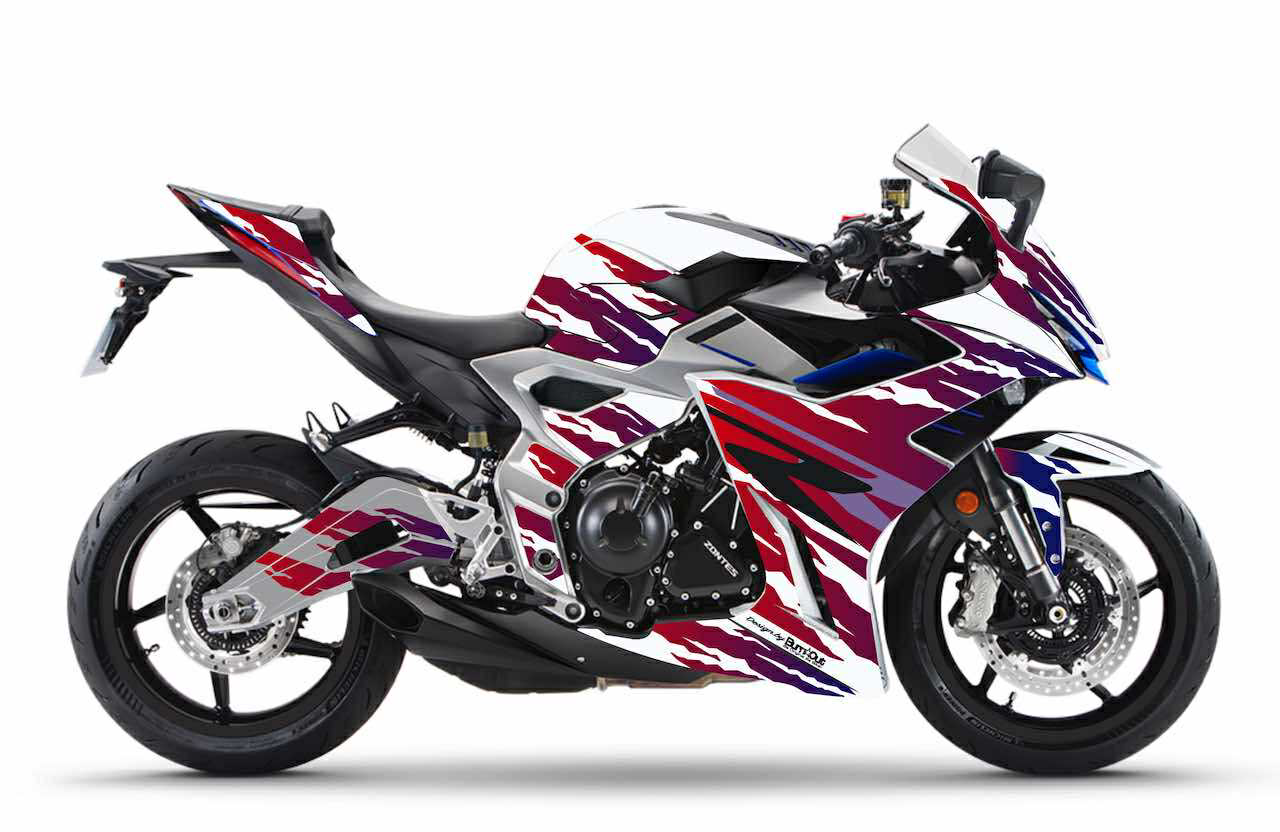 ZONTES 703 RR 703RR stickers kit déco burnoutdesign