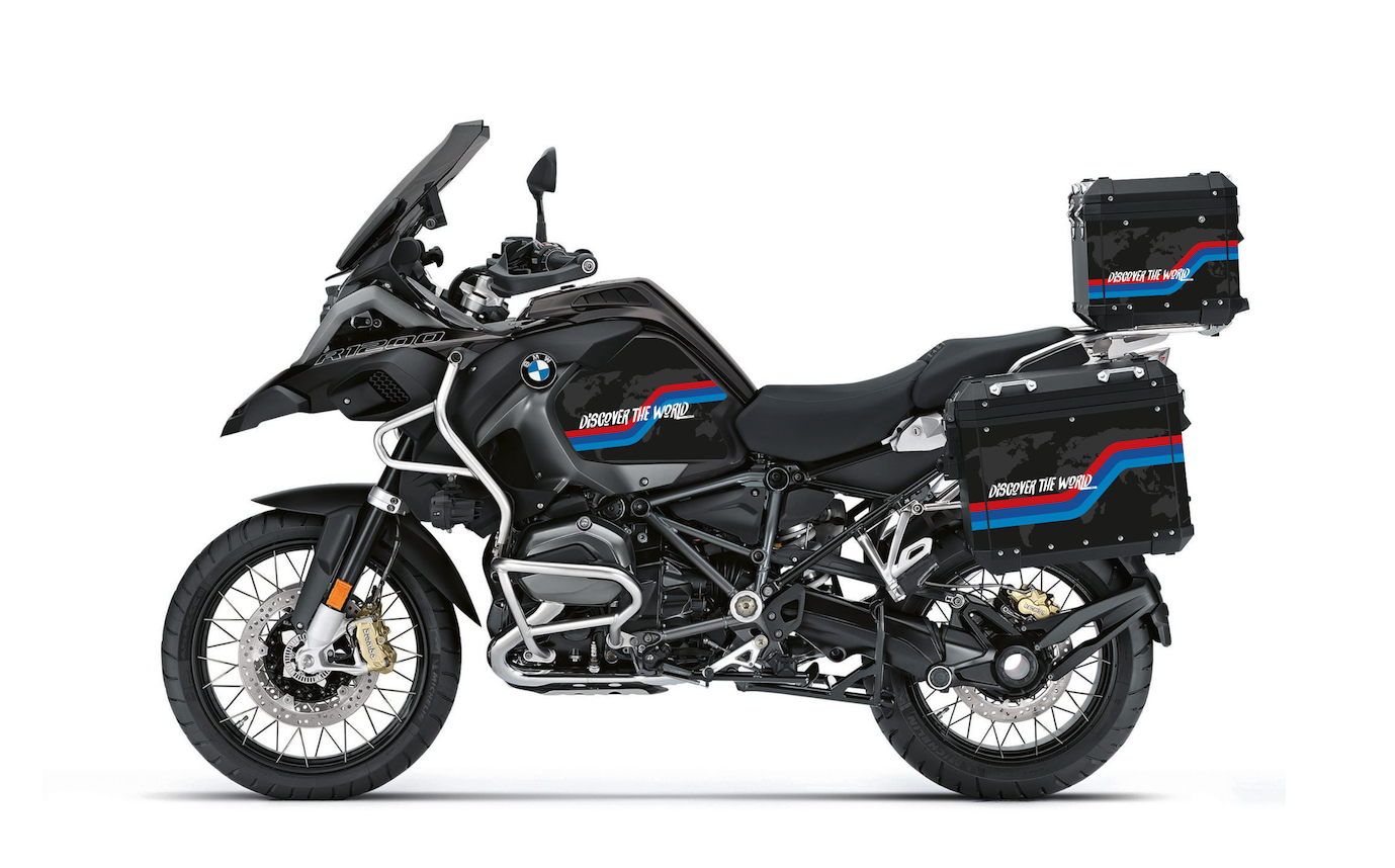 Valises aluminium BMW : stickers