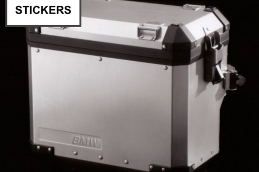 Valises aluminium BMW : stickers