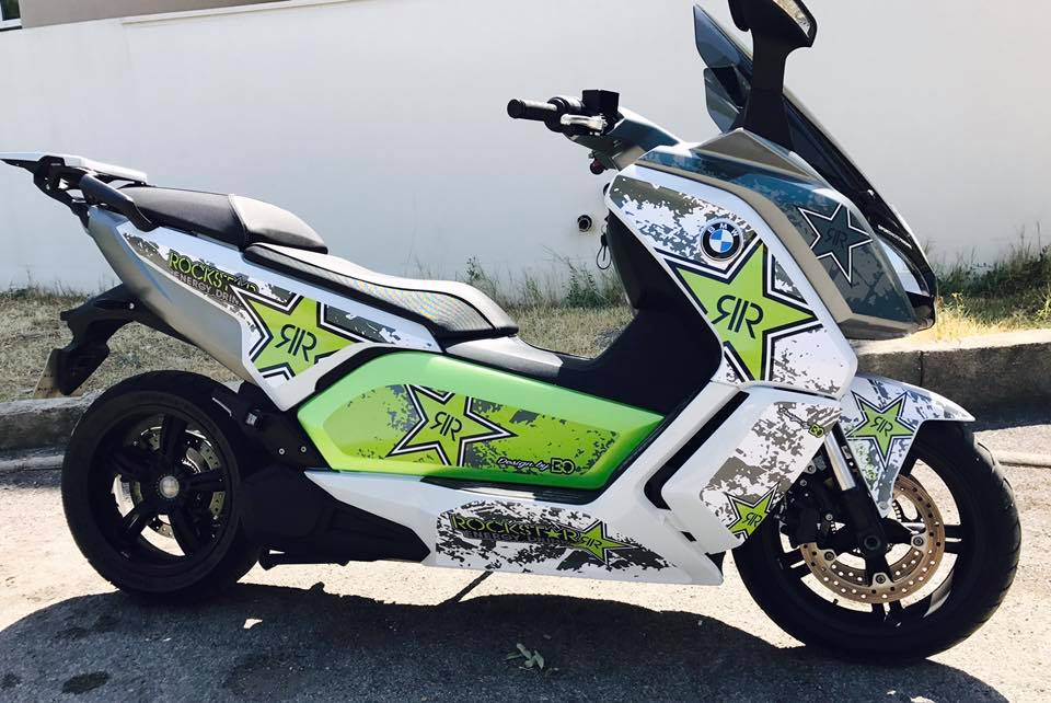 Kit Déco BMW C-Evolution Électrique 2014+ – Design STAR