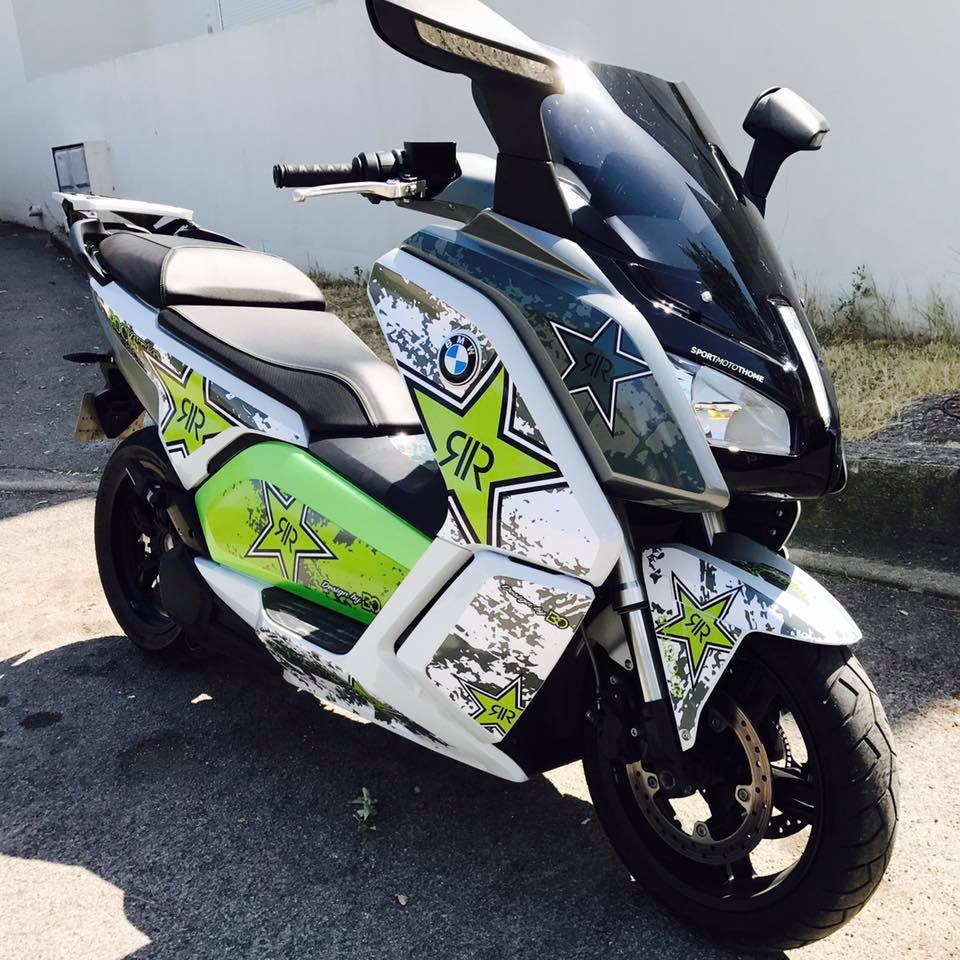 Kit Déco BMW C-Evolution Électrique 2014+ – Design STAR