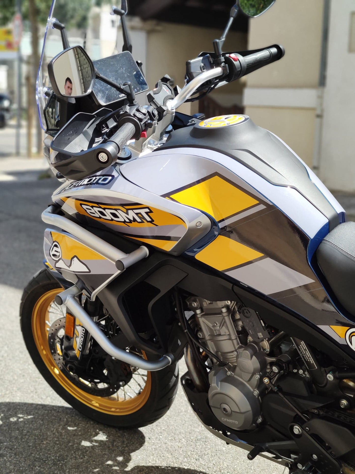  CF Moto 800 MT IBEX kit déco stickers Mountain Origine — Burn-Out-Design 