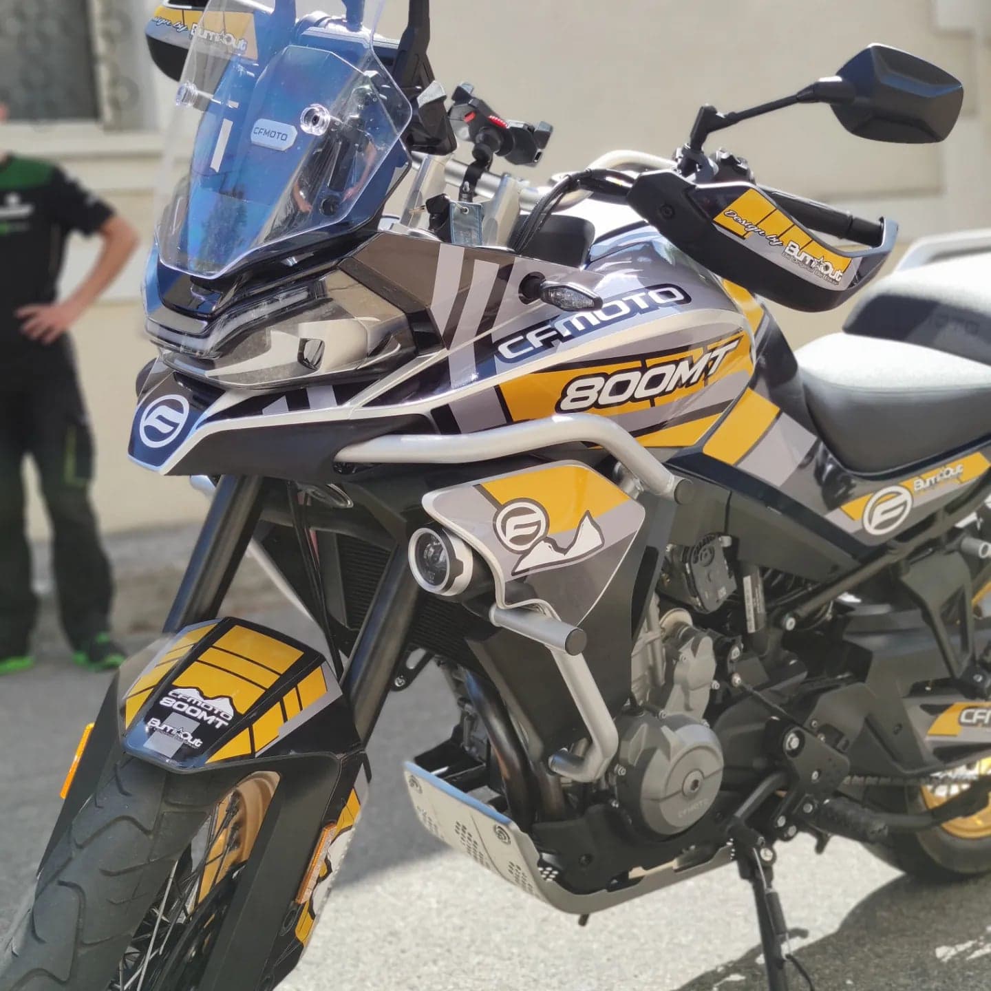 Kit Déco CF Moto 800 MT IBEX (2022+) — Stickers Vinyle HD | Made in France