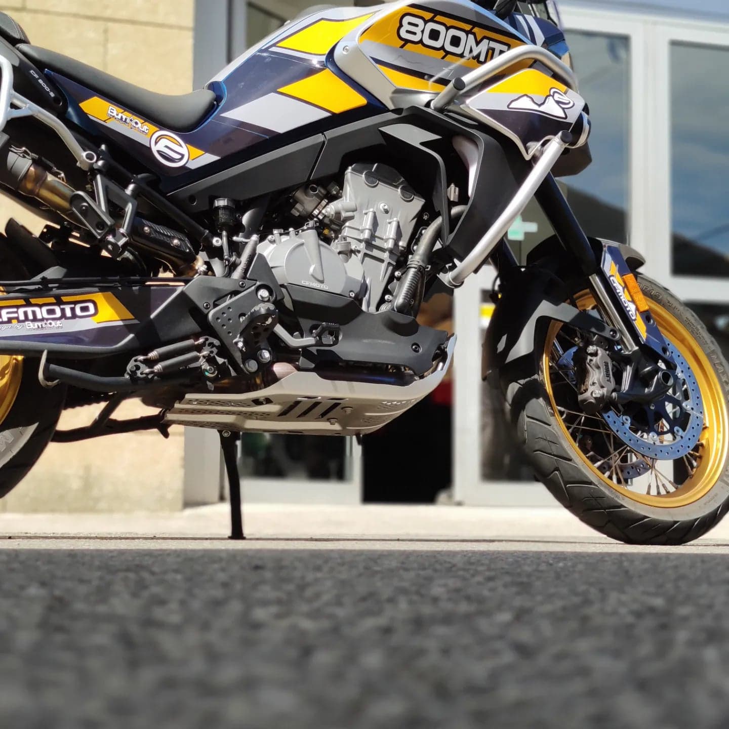 Kit Déco CF Moto 800 MT IBEX (2022+) — Stickers Vinyle HD | Made in France