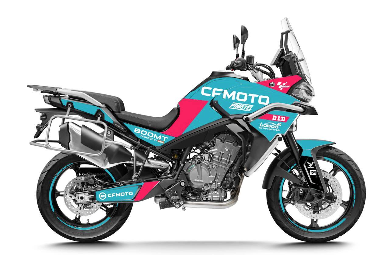  CF Moto 800 MT IBEX kit déco stickers Sport Moto 3 Race — Burn-Out-Design 