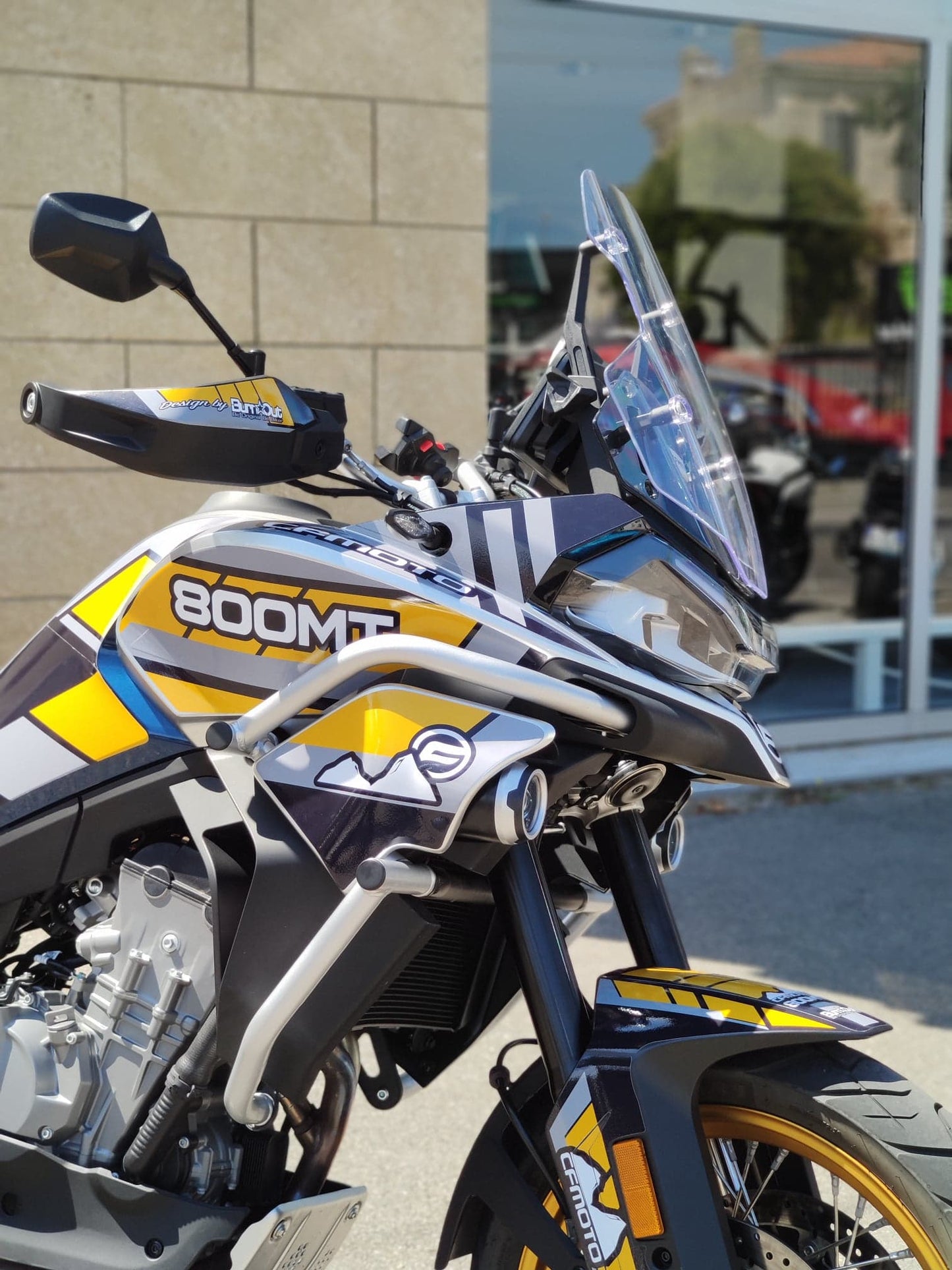 Kit Déco CF Moto 800 MT IBEX (2022+) — Stickers Vinyle HD | Made in France