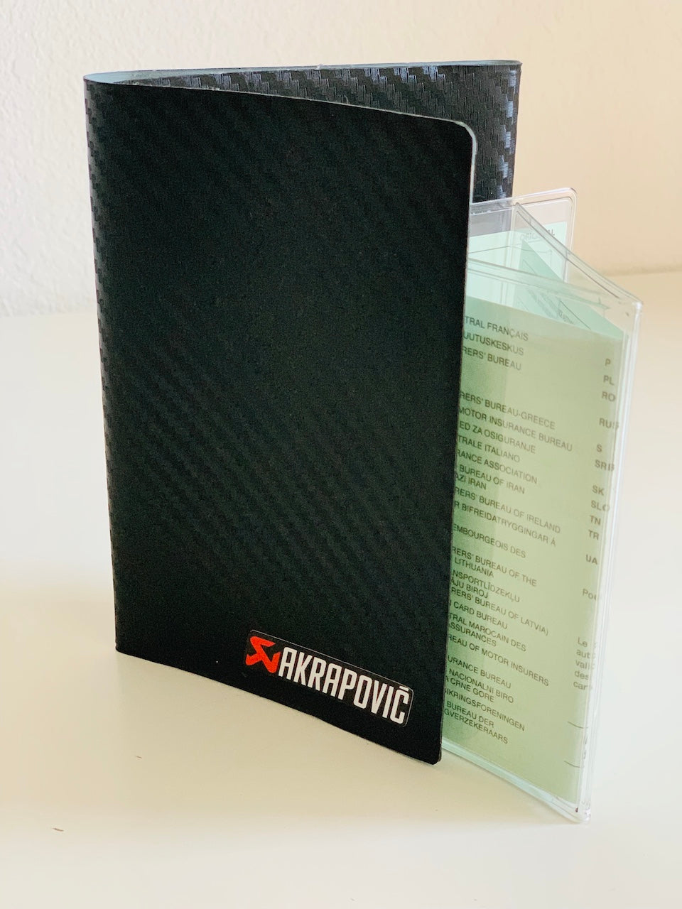 ETUIS  motards pour CARTES GRISES et Assurance