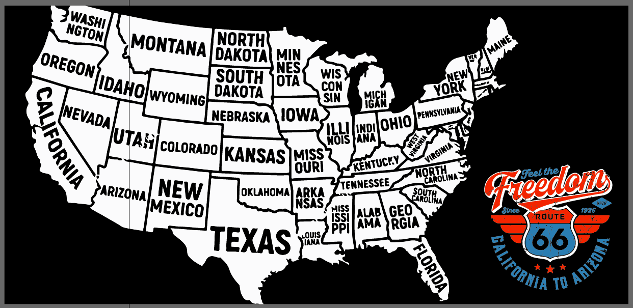 Etuis-carte-grise-vehicule-voiture-moto-assurance-personnalisation-stickers-road-route-66-freedom