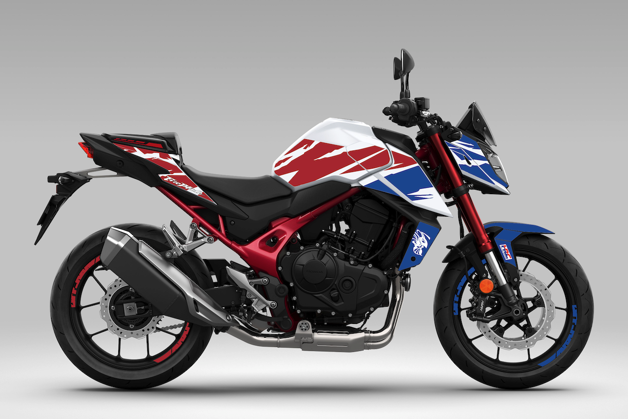 HONDA-BLANC_CB-750_HORNET-fireblade-BLEU_ROUGE-personnalisation-kit-deco-stickers-burn-out-design