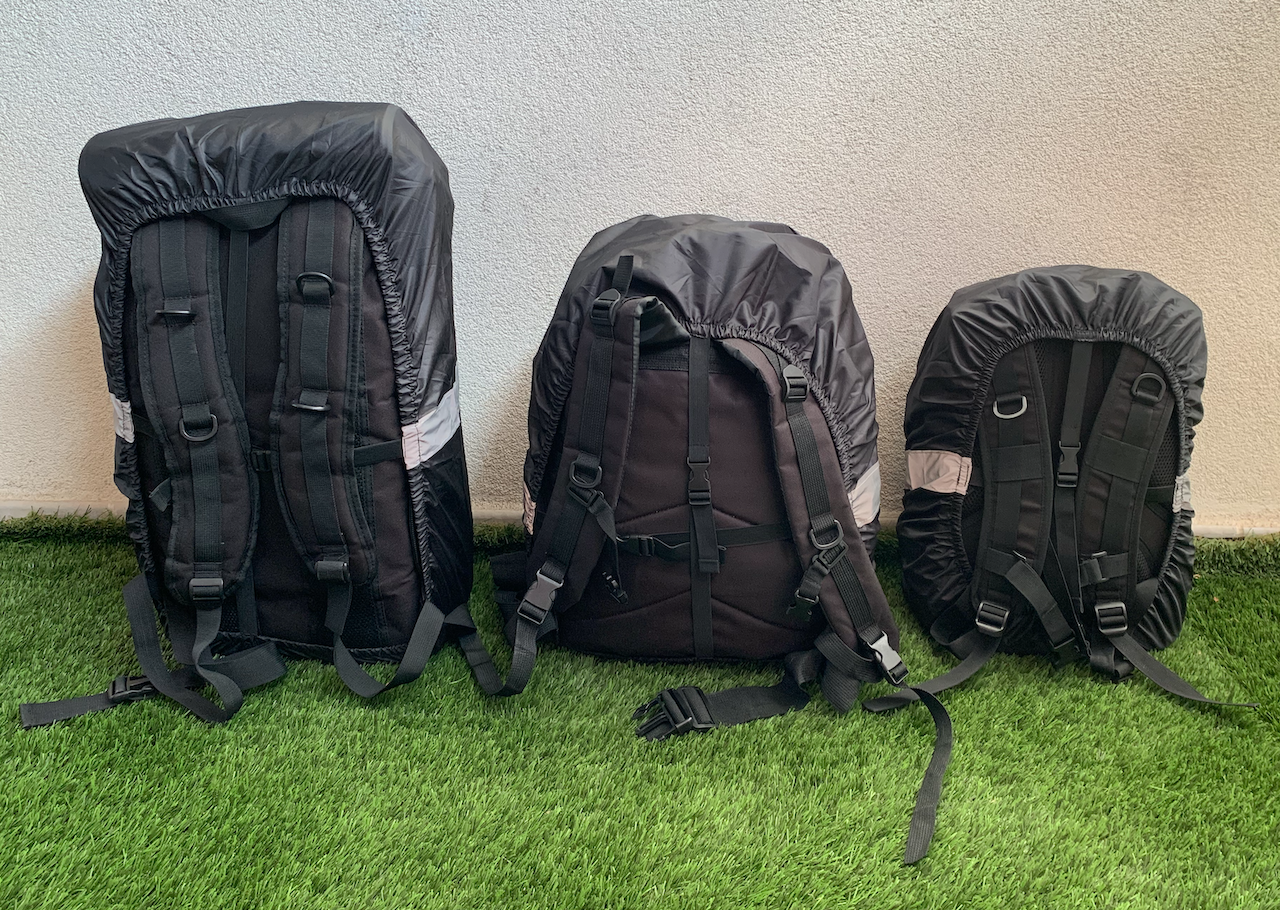 XL - L - M - Vue de Dos : sangles ajustables