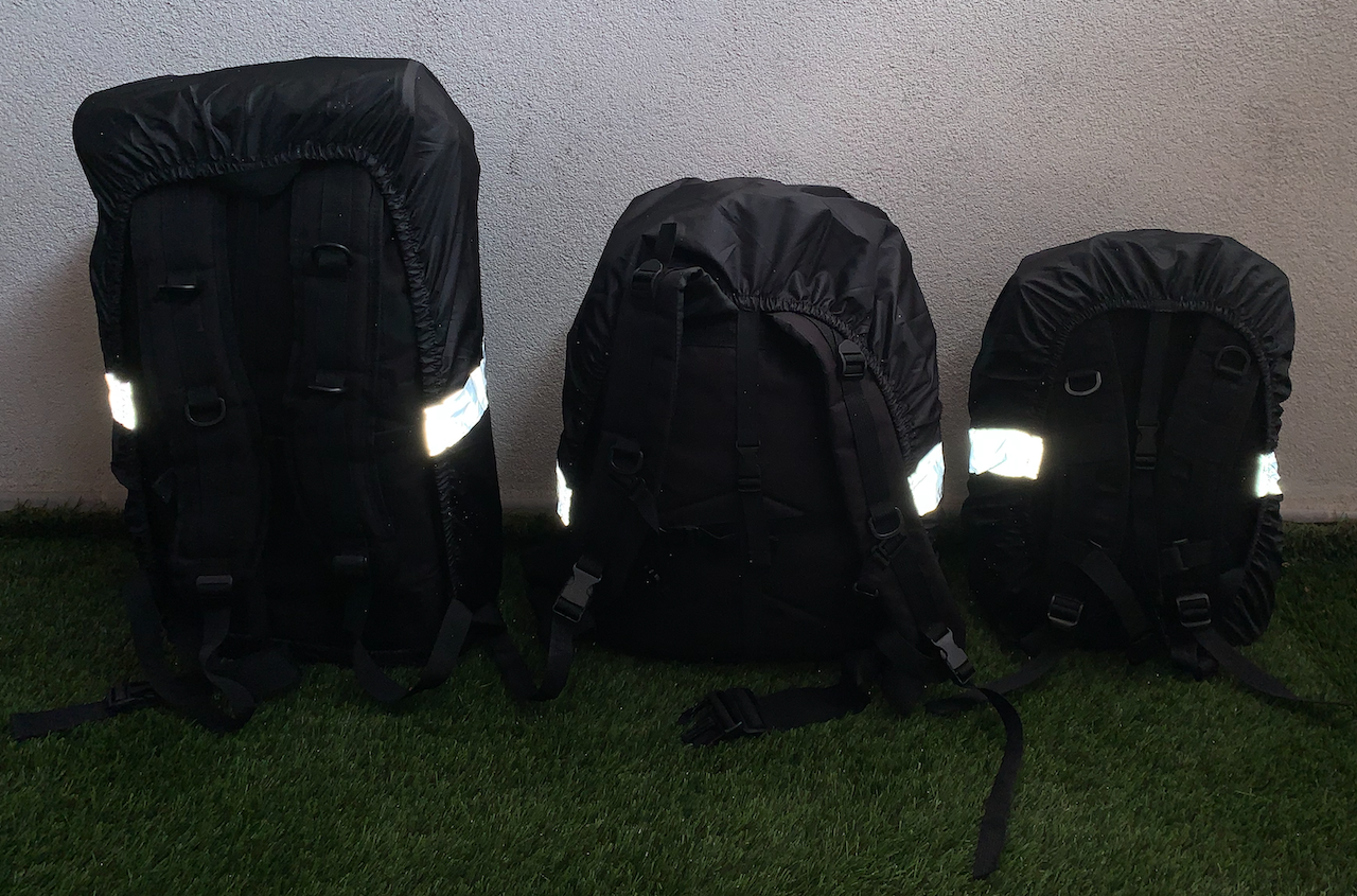 XL - L - M - Vue de Dos : la Nuit avec Flash