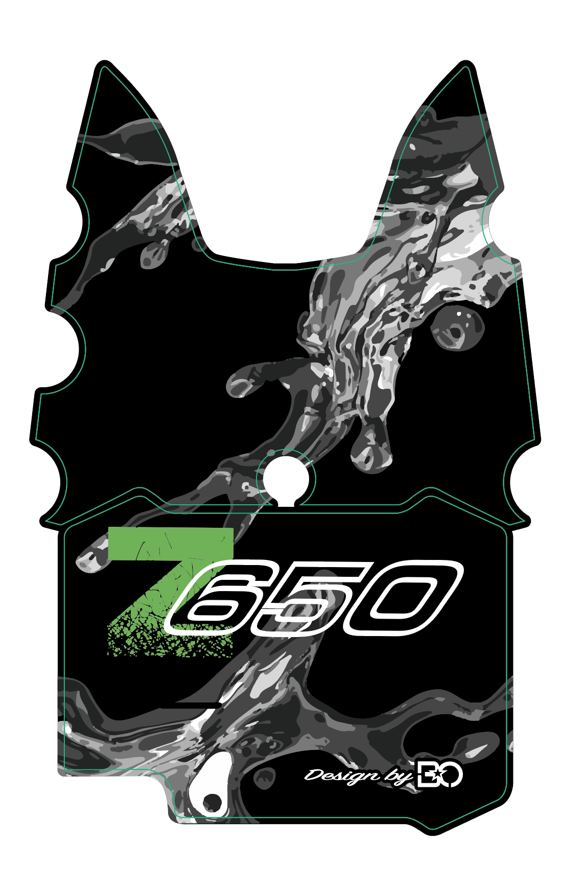 PASSAGE DE ROUE NINJA 650 ou Z 650