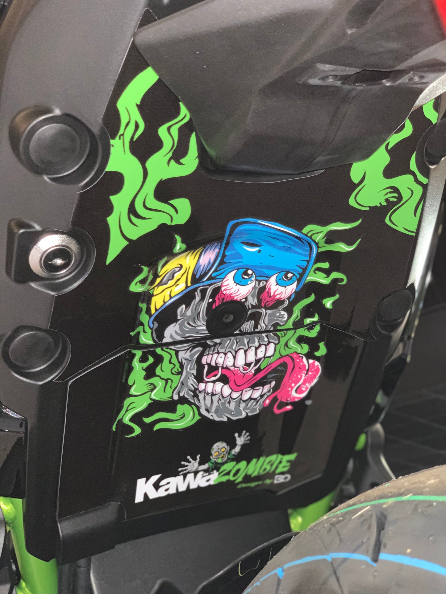 PASSAGE DE ROUE NINJA 650 ou Z 650