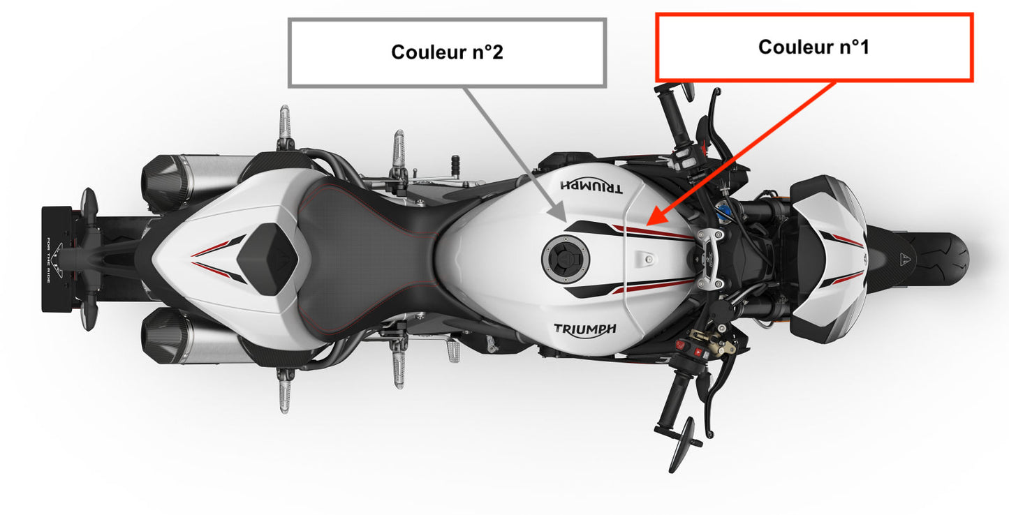 TRIUMPH SPEED TRIPLE RS 2018/2019 (couleur n°1)