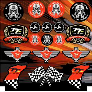 Stickers / Autocollants A4