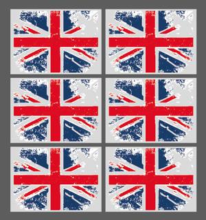 Stickers rétroréflechissants de casques: DRAPEAUX