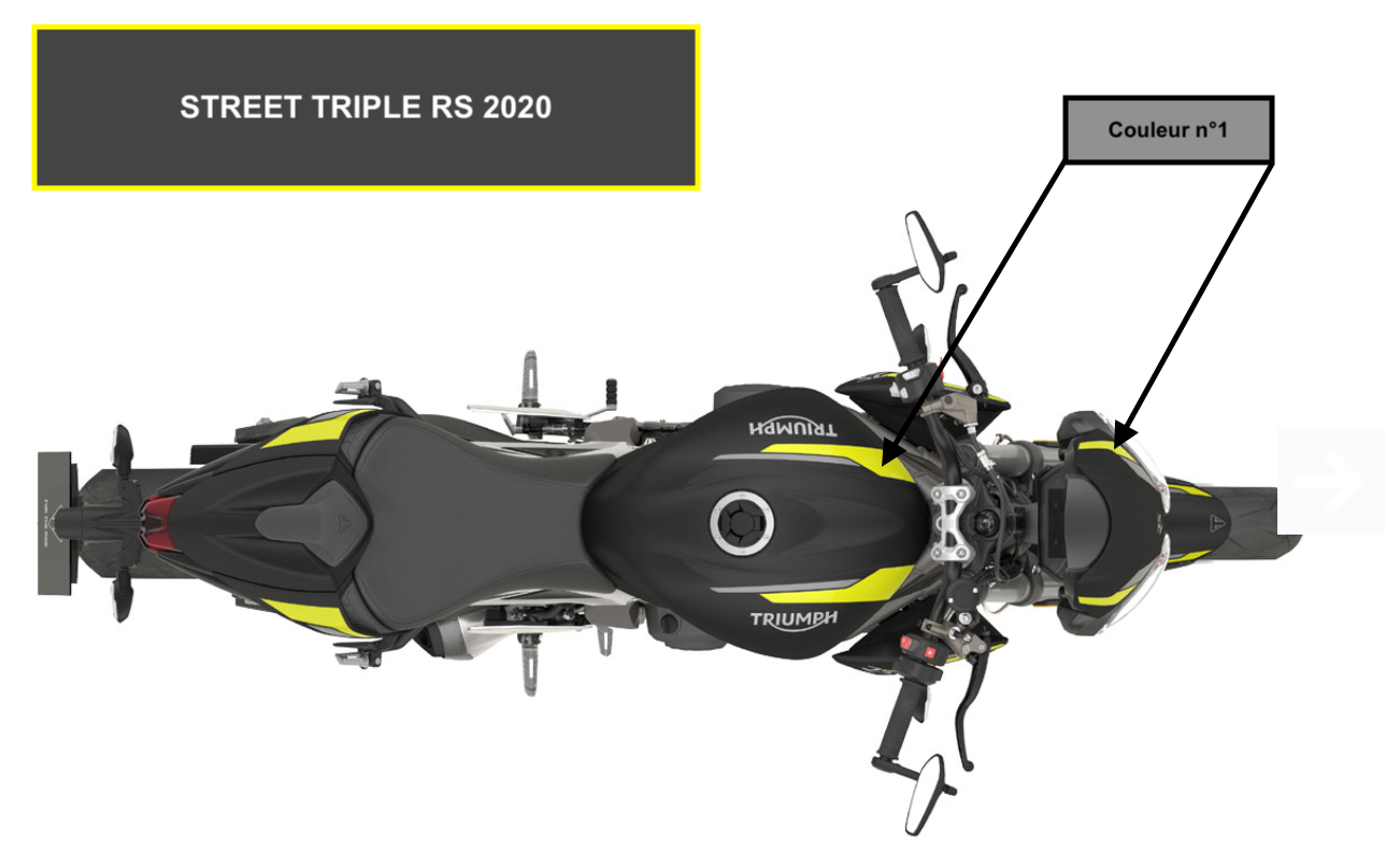 3x Triumph Street Triple R RS tableau de bord/groupe d'instruments  protecteur d'écran - extrêmement clair : : Auto et Moto