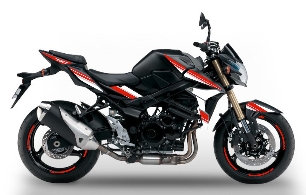 Moto SUZUKI  GSR 750 " LINE "