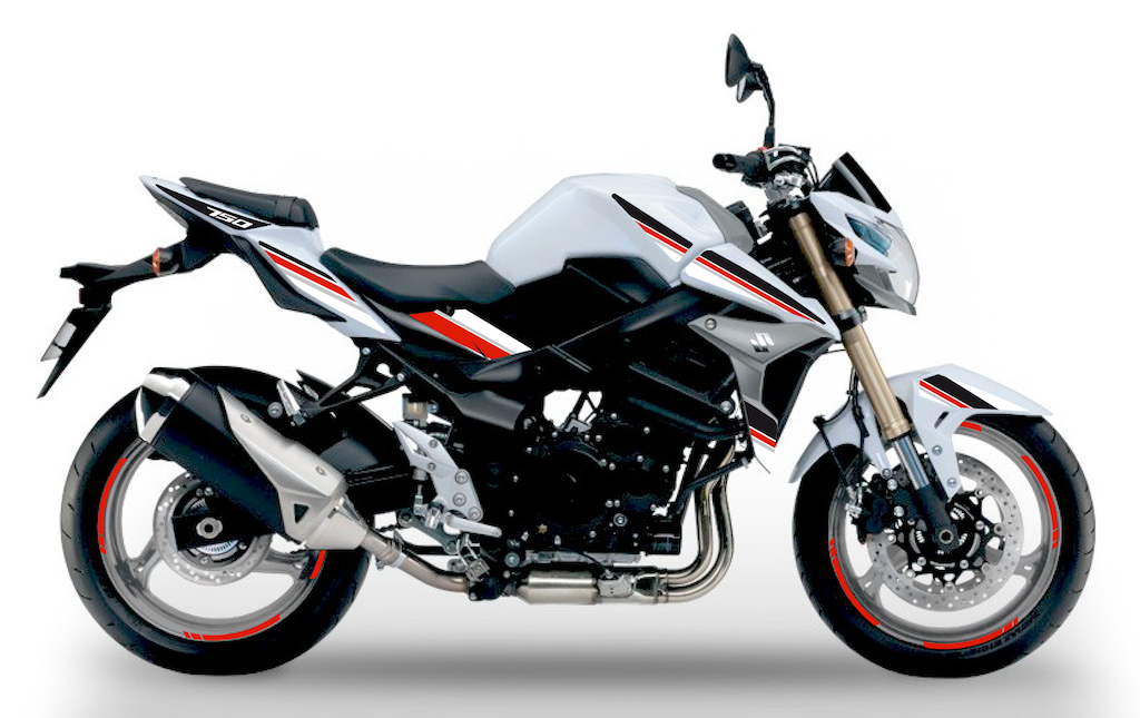 Moto SUZUKI  GSR 750 " LINE "