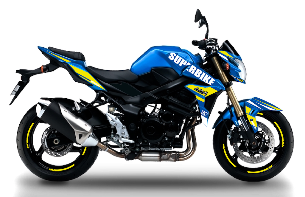 Moto SUZUKI  GSR 750 " SUPERBIKE "