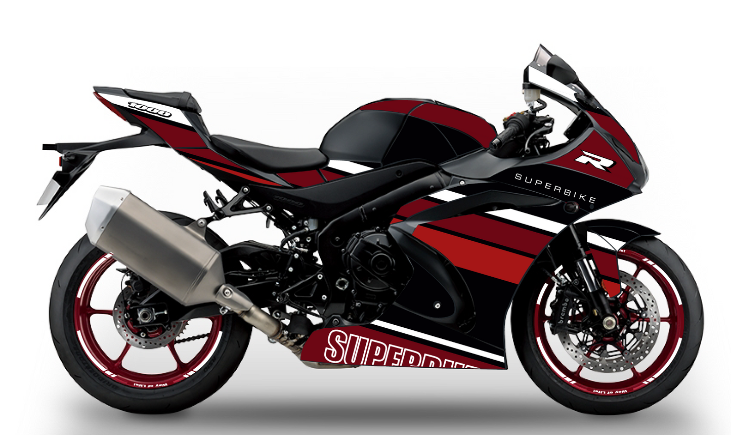 Moto SUZUKI  GSX-R1000 (2017 à 2021)