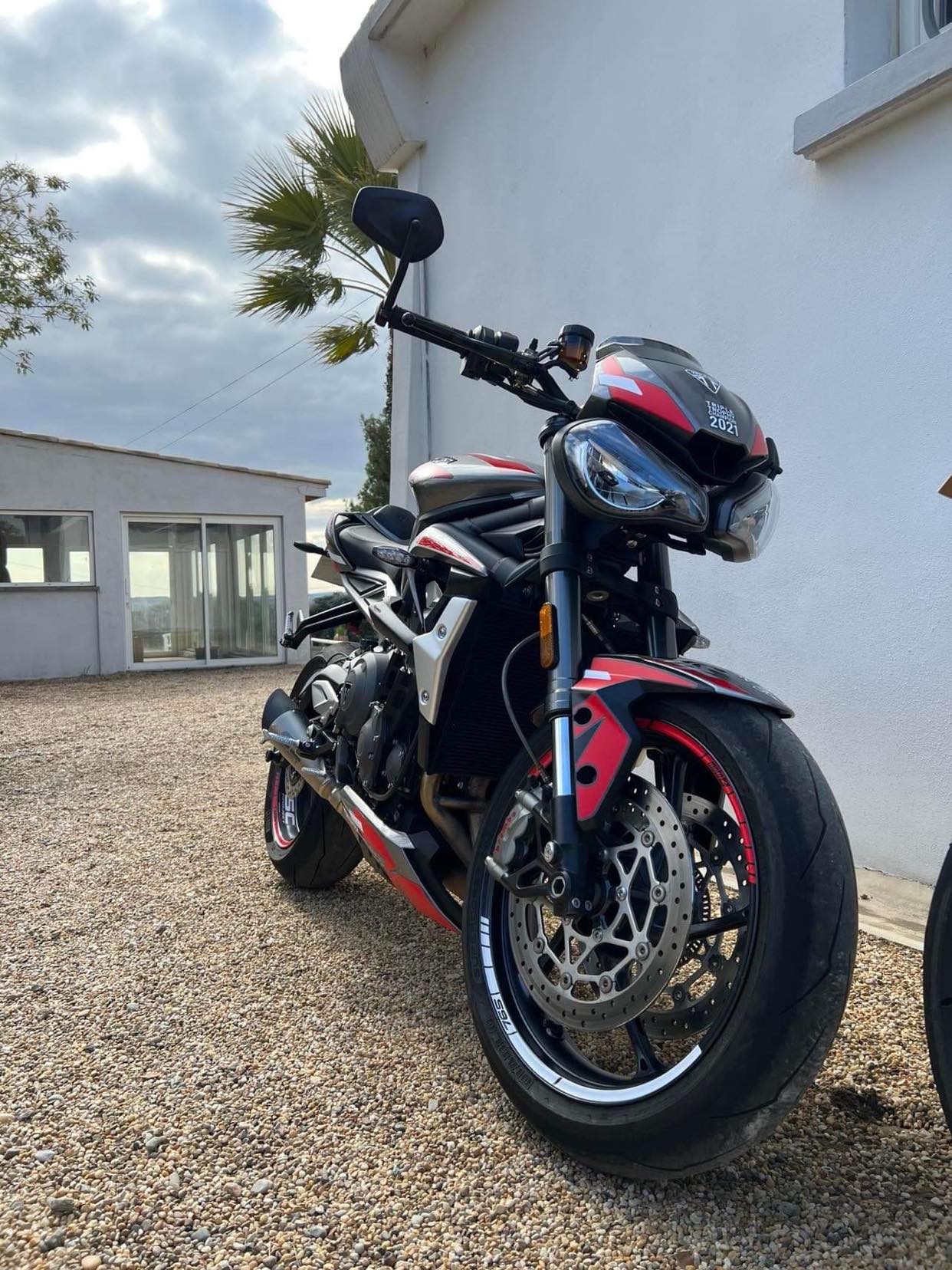 TRIUMPH Stickers de Jantes  MOTO 2