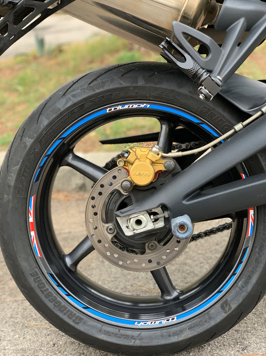 Stickers de jantes TRIUMPH