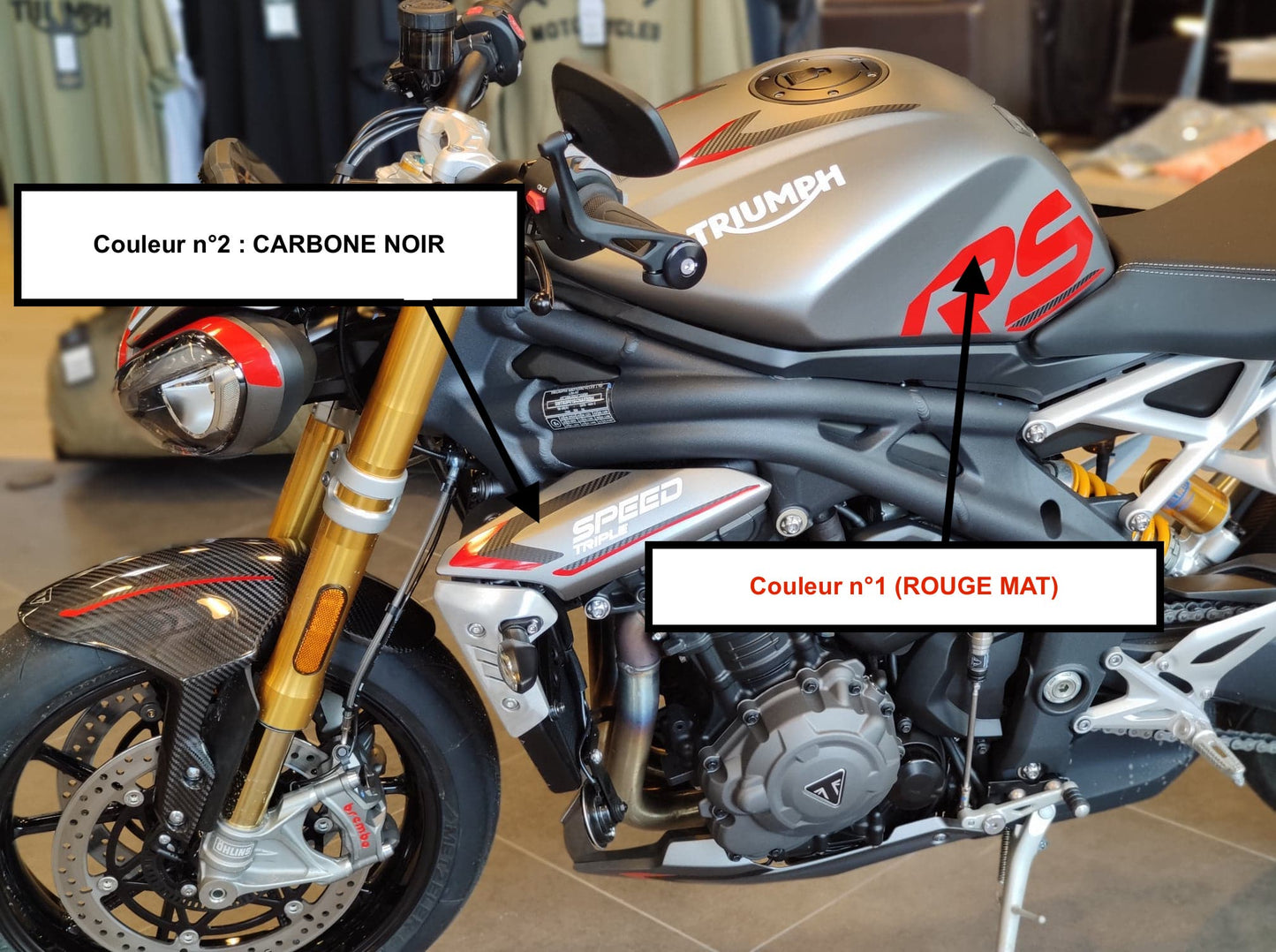 TRIUMPH SPEED RS 1200 (2021 à 2024) - 1/3