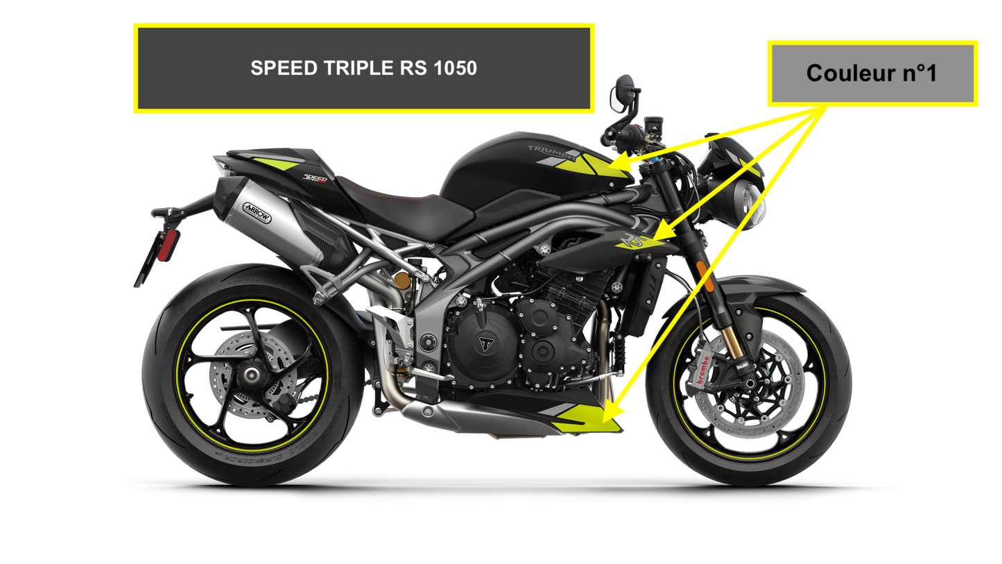 TRIUMPH SPEED TRIPLE 1050 RS 2020 (couleur n°1)