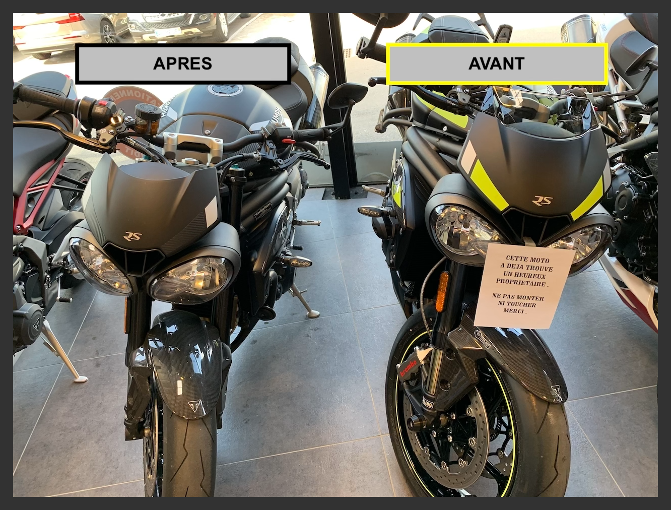 TRIUMPH SPEED TRIPLE 1050 RS 2020 (couleur n°1)
