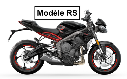 TRIUMPH STREET TRIPLE RS - 2022 (avec les hachures)