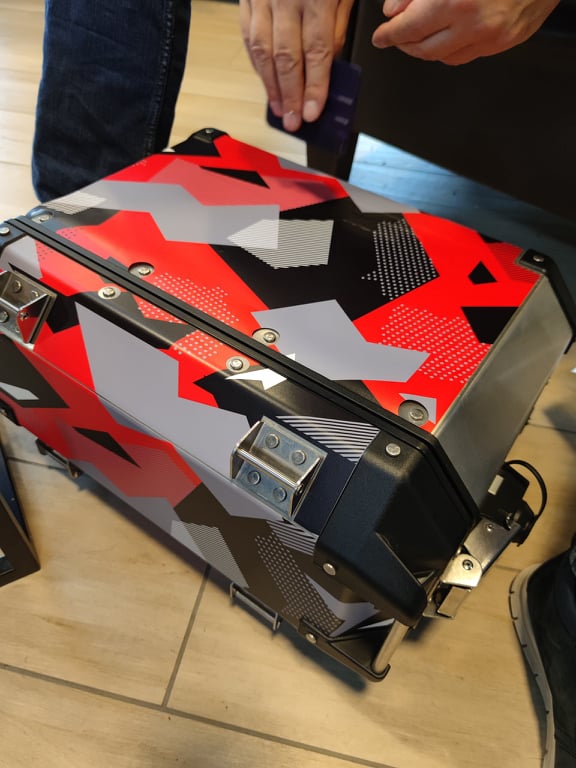 TRIUMPH :  VALISES et TOP CASE "EXPEDITION"