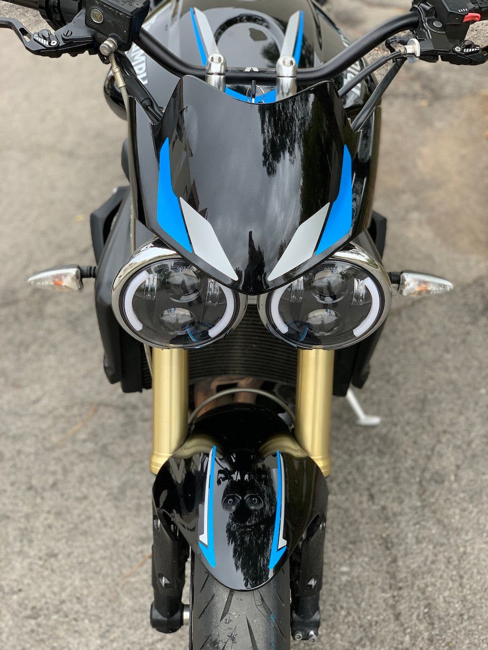 TRIUMPH STREET TRIPLE  675 de 2007 à 2012