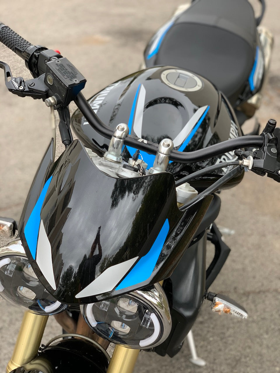 TRIUMPH STREET TRIPLE  675 de 2007 à 2012