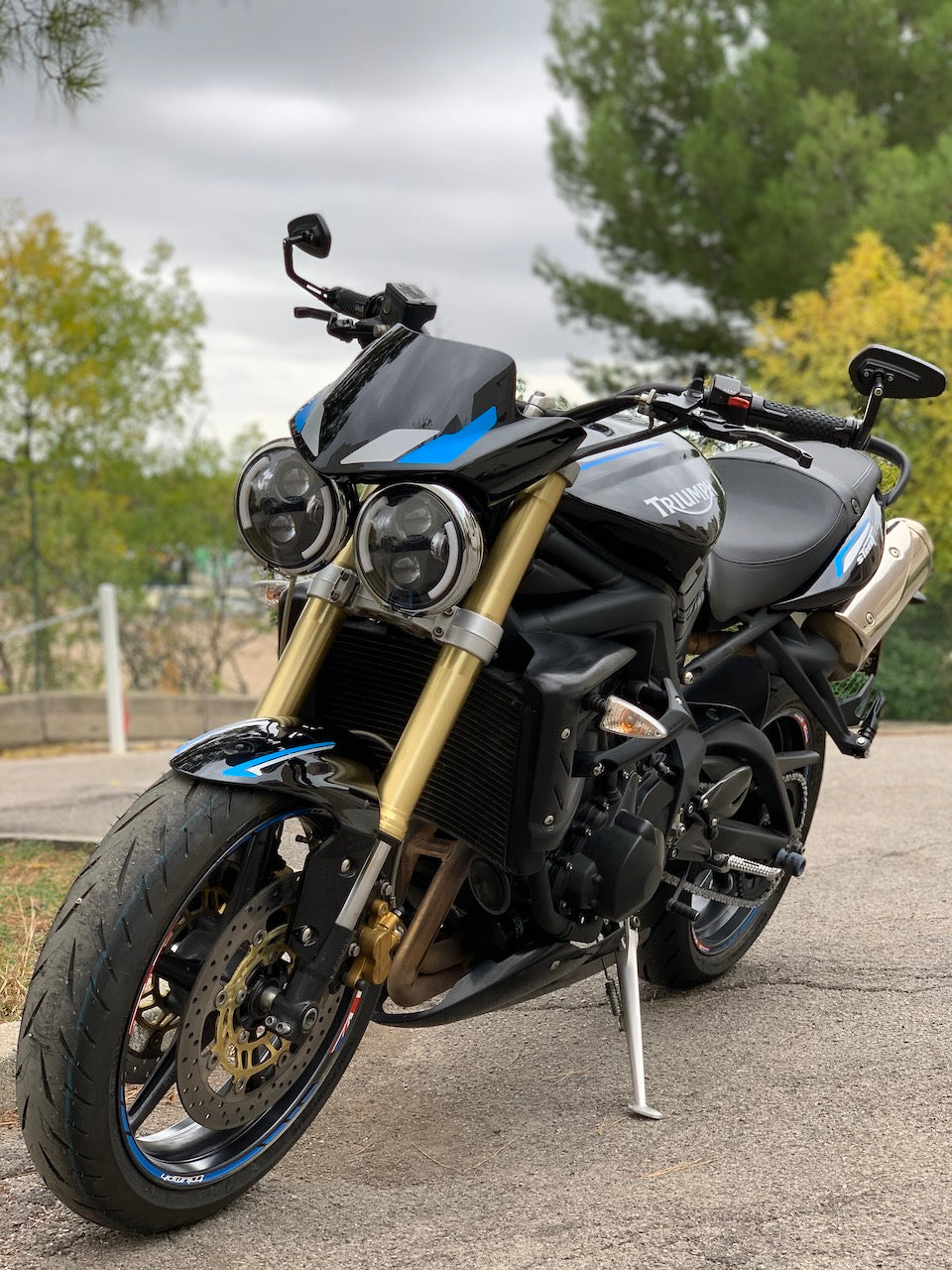 TRIUMPH STREET TRIPLE  675 de 2007 à 2012