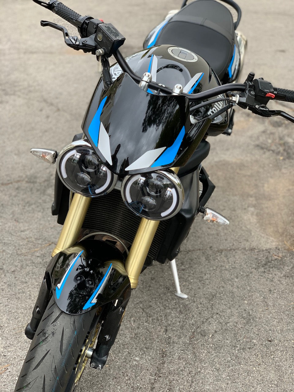 TRIUMPH STREET TRIPLE  675 de 2007 à 2012