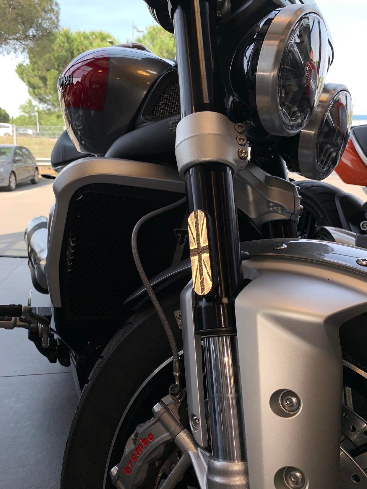 Stickers (x2) pour Catadioptres TRIUMPH