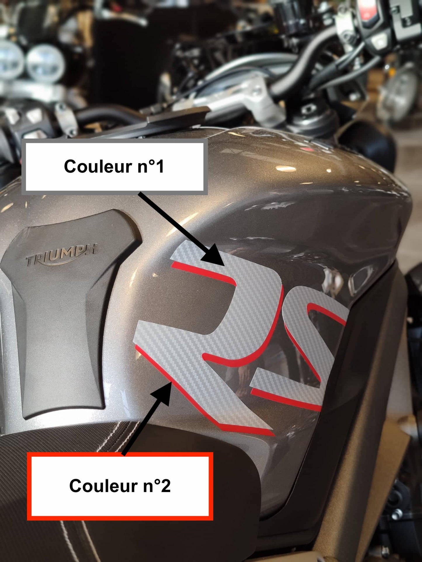 TRIUMPH : Réservoirs "RS" ou "R" ou "S"