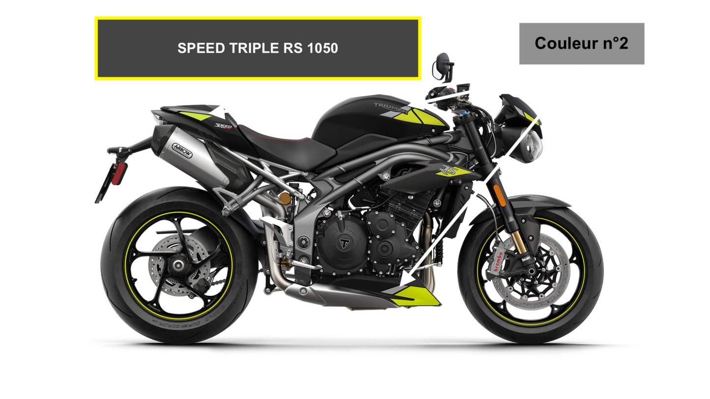 TRIUMPH SPEED TRIPLE RS 2020 (DEUX Couleurs)