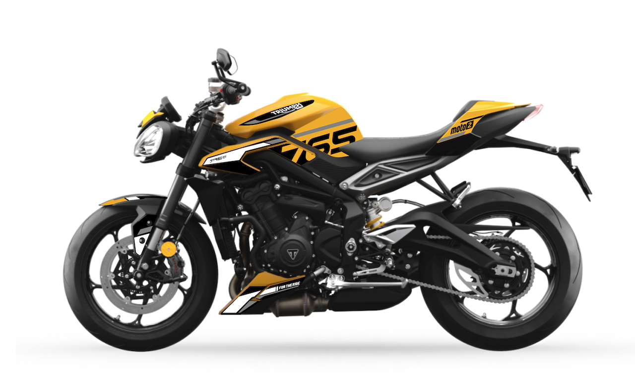 TRIUMPH STREET TRIPLE RS (et R)  2023+   MOTO 2 ou FROST