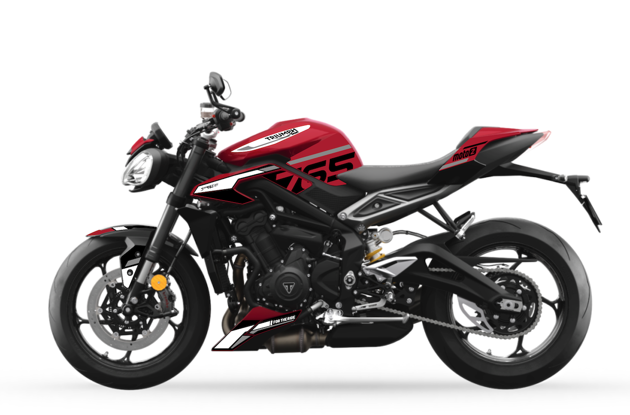 TRIUMPH STREET TRIPLE RS (et R)  2023+   MOTO 2 ou FROST