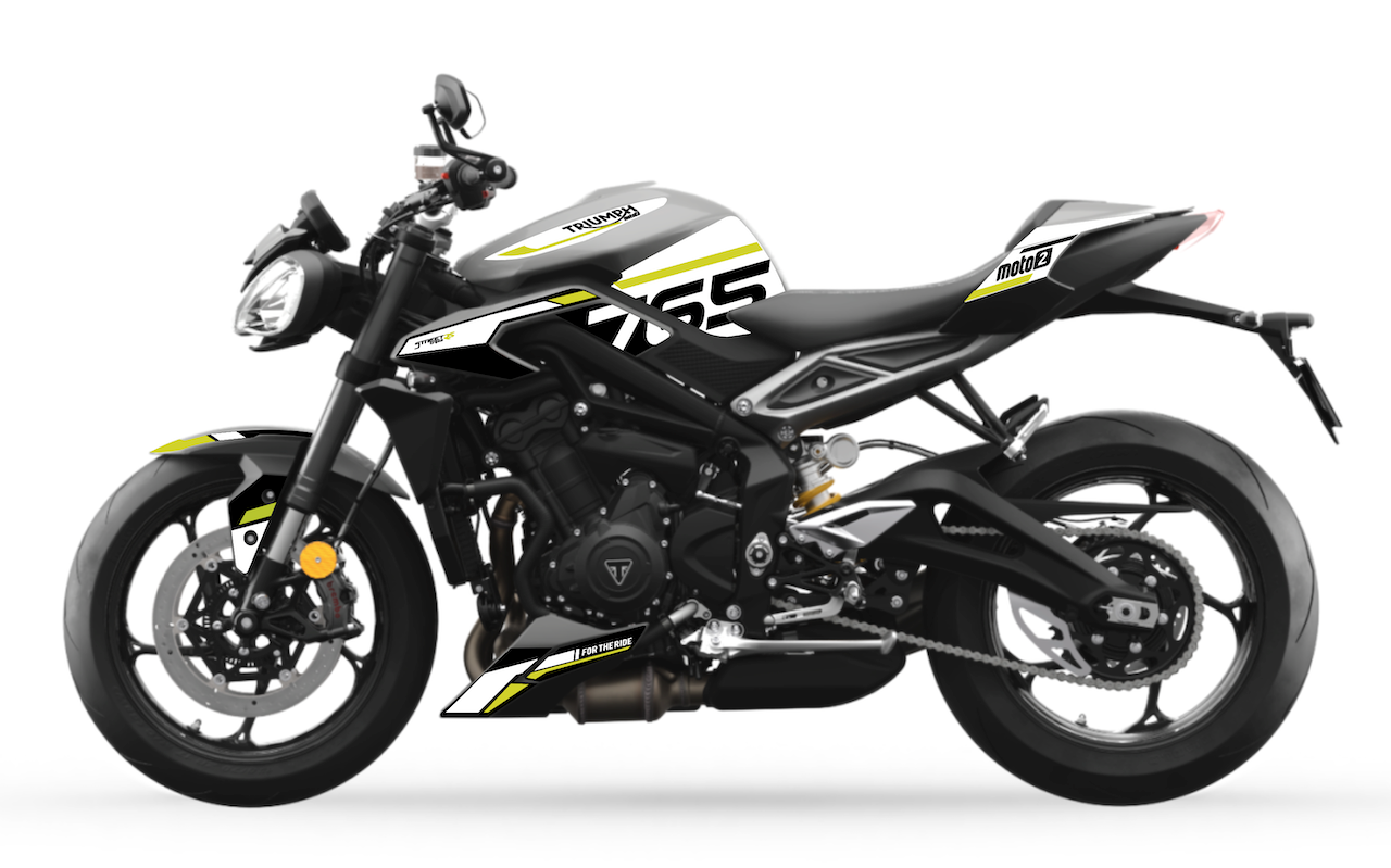 TRIUMPH STREET TRIPLE RS (et R)  2023+   MOTO 2 ou FROST