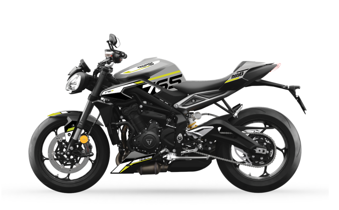 TRIUMPH STREET TRIPLE RS (et R)  2023+   MOTO 2 ou FROST