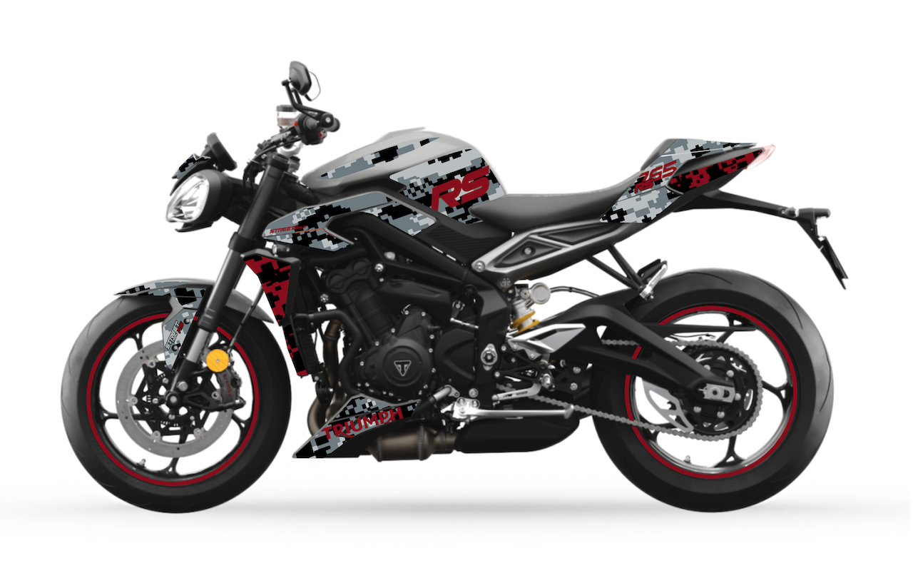 TRIUMPH STREET TRIPLE RS (R) 2023 - PIXIE ou CAMOX