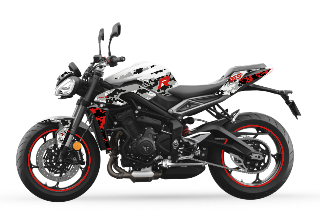 TRIUMPH STREET TRIPLE RS (R) 2023 - PIXIE ou CAMOX