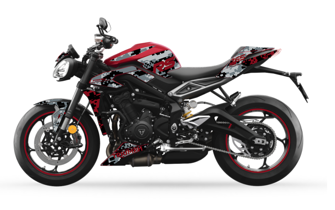 TRIUMPH STREET TRIPLE RS (R) 2023 - PIXIE ou CAMOX
